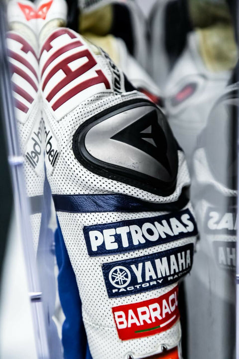 Jorge Lorenzo 2010 MotoGP World Champion Original Leather (signed)