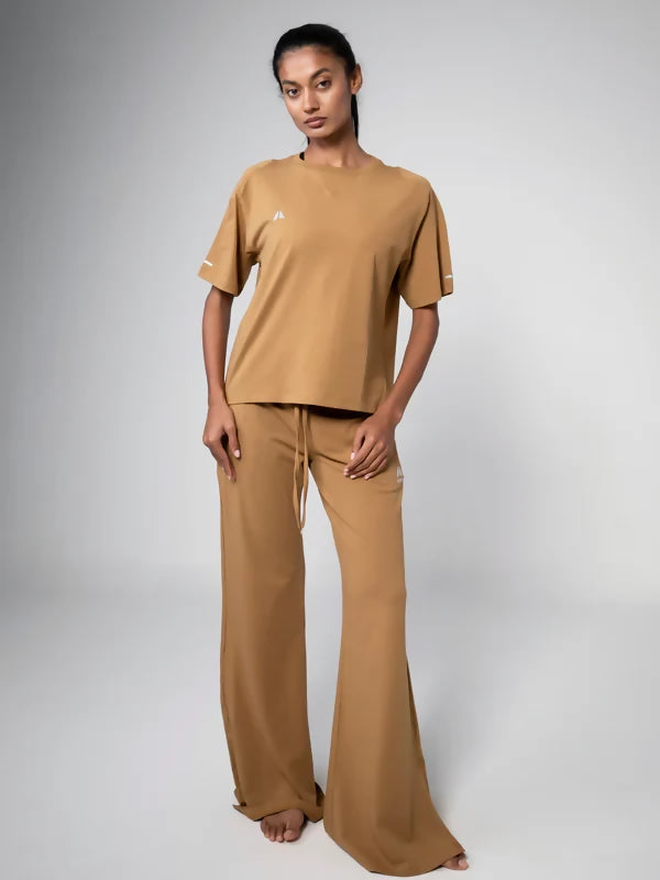 ZENJA LOOSE SHIRT CARAMEL