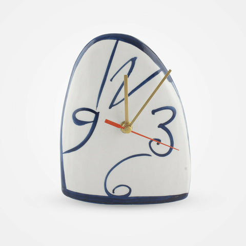 susarts handmade Ceramic clock