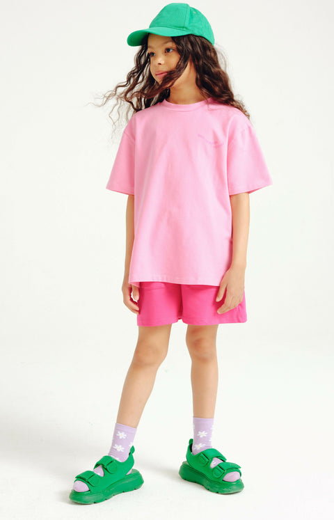 JAY kids soft shorts pink