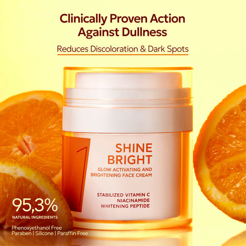 SHINE BRIGHT™ | Shine Activating & Tone Improving Face Cream 50ml