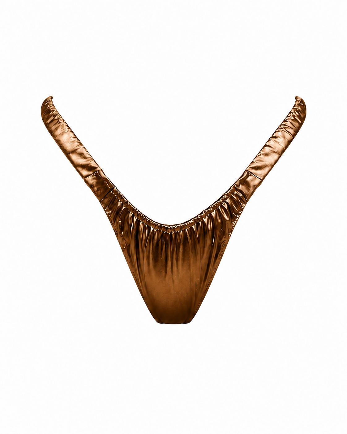 Bella Bikini Gathered Bottom Bronze