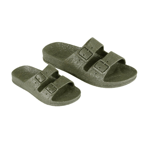 CACATOES Sandals - Carioca Dark Kaki (Kids & Women's Sizes)