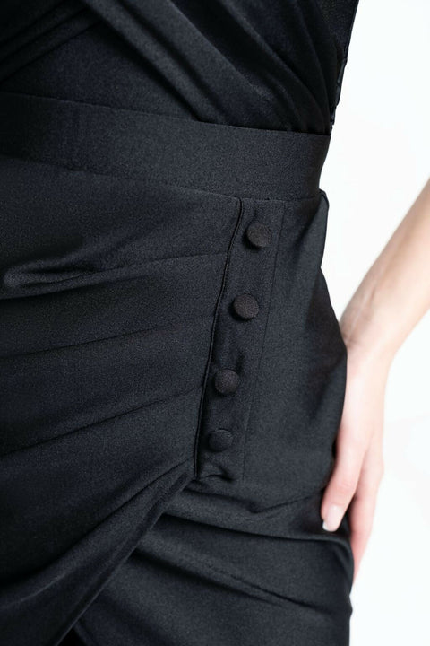 Layal Glossy Black