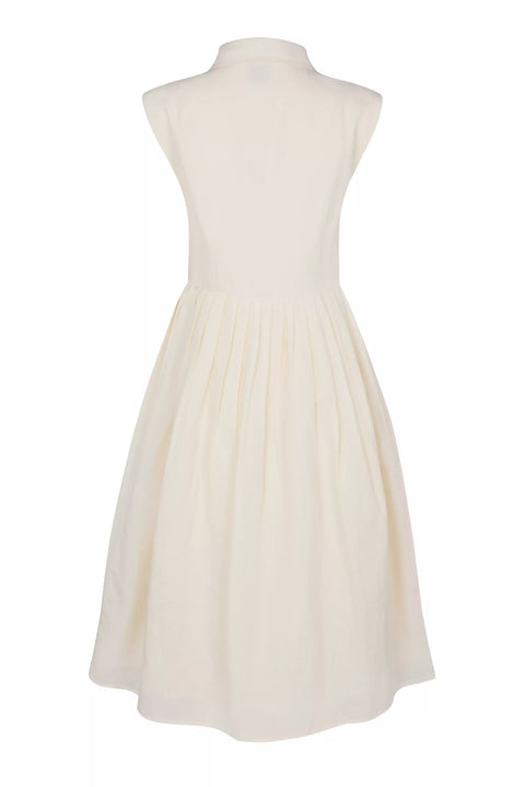 Kōr Shirt Dress in Cream
