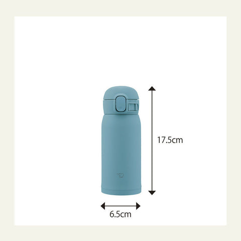 Zojirushi Stainless Mug , 0.36 L- Aqua Green