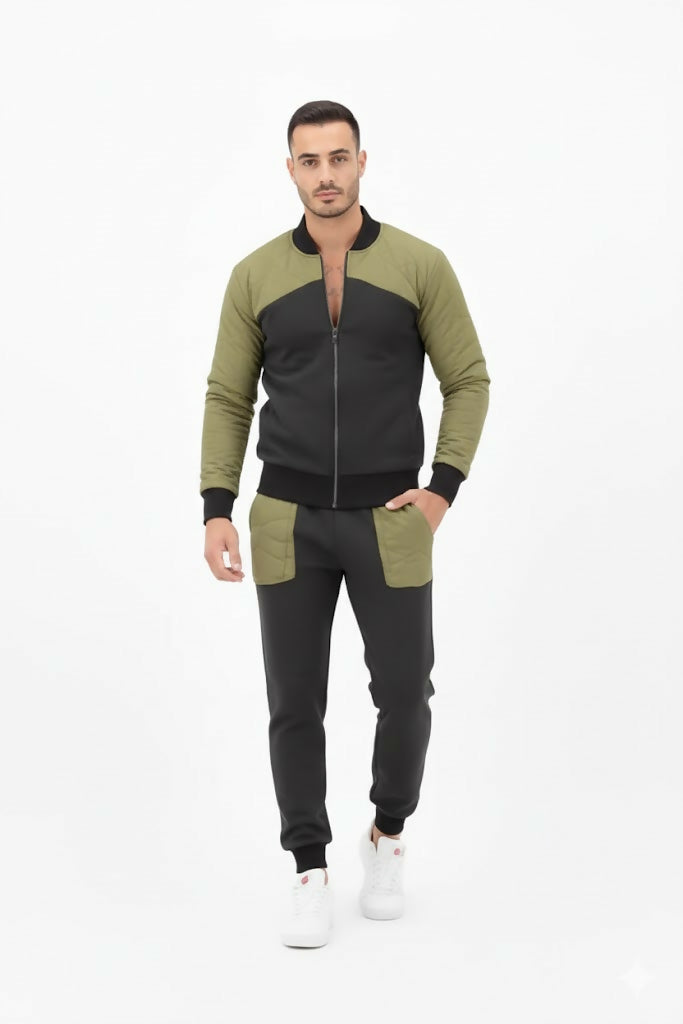 QUILTED POCKET JOGGER