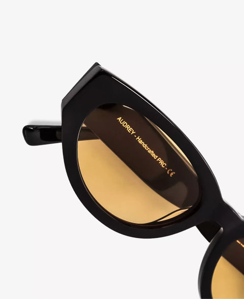 Audrey Chimi Black Yellow Sunglasses