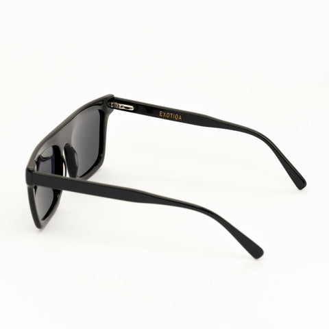Rover Sunglasses | Black Frame & Grey Lenses