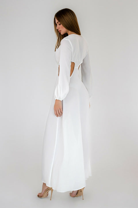 Melissa-White-Sheer-Beach-Cover-Up-Back