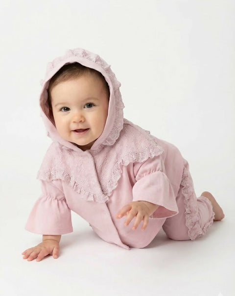 MAISON BEBE Rosy Fency Terry Set