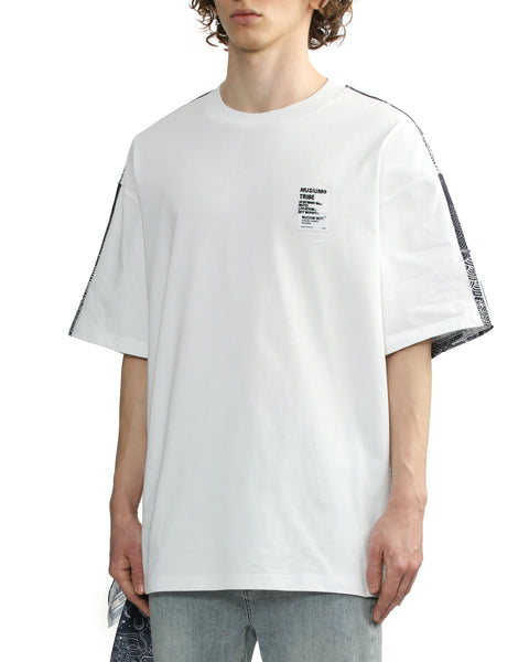 Combined Bandana T-shirt in White