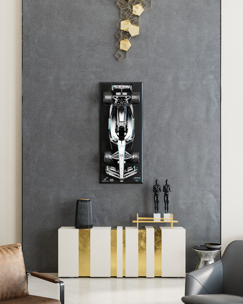 1:4 Scale Formula 1 Mercedes W16 Wall Sculpture