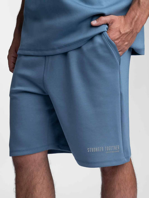 Rayon Oversized Adults Shorts AIRFORCE BLUE
