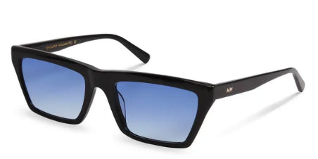 New Corey Black Blue Sunglasses