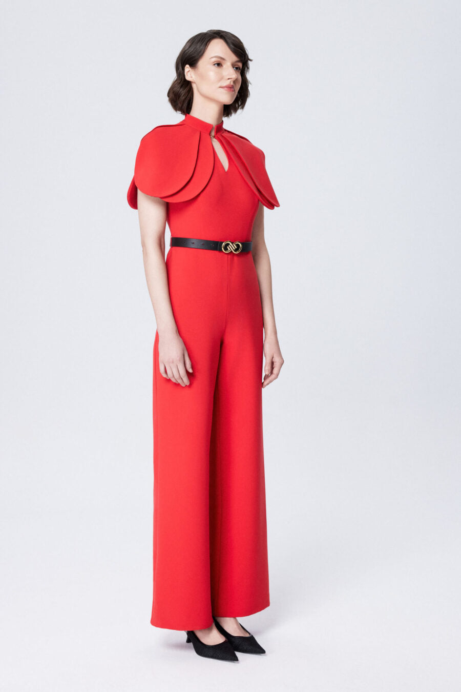 True Romance Red Jumpsuit