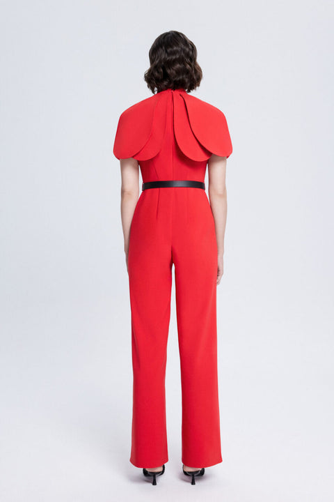 True Romance Red Jumpsuit