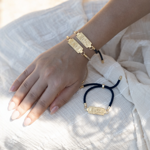 LETAF BRACELETS in BEIGE