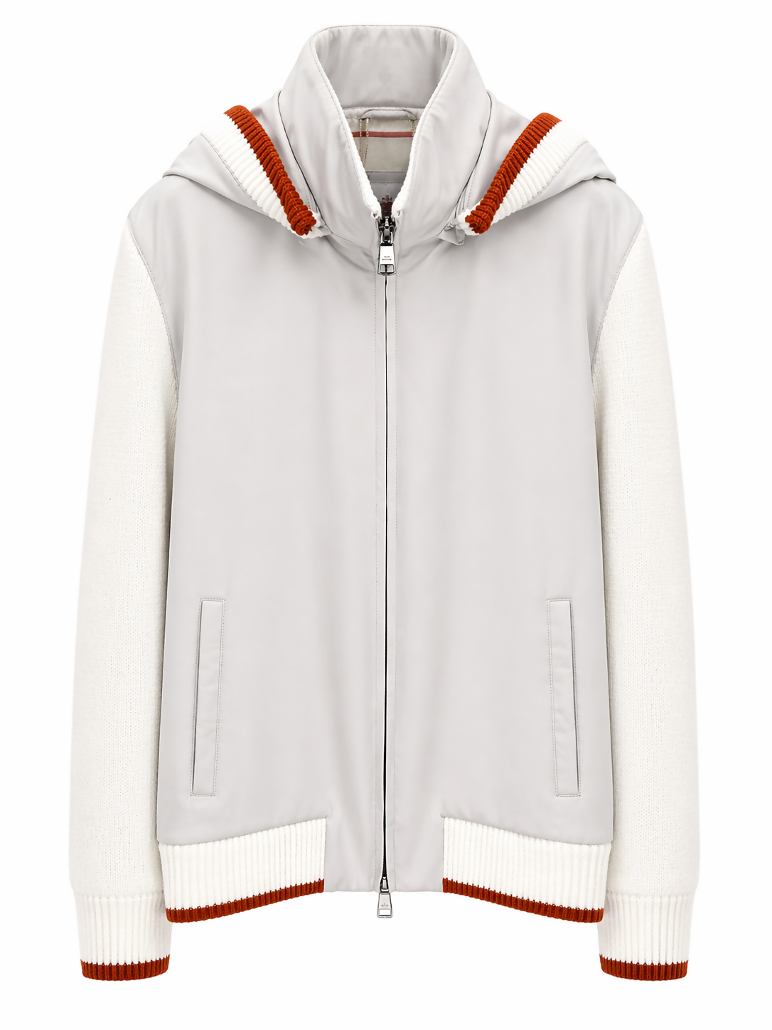 silk nylon combined with an ultimum cashmere lining Beige