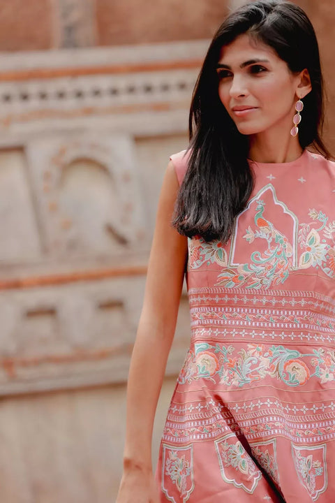 Amara Short Blush Dress