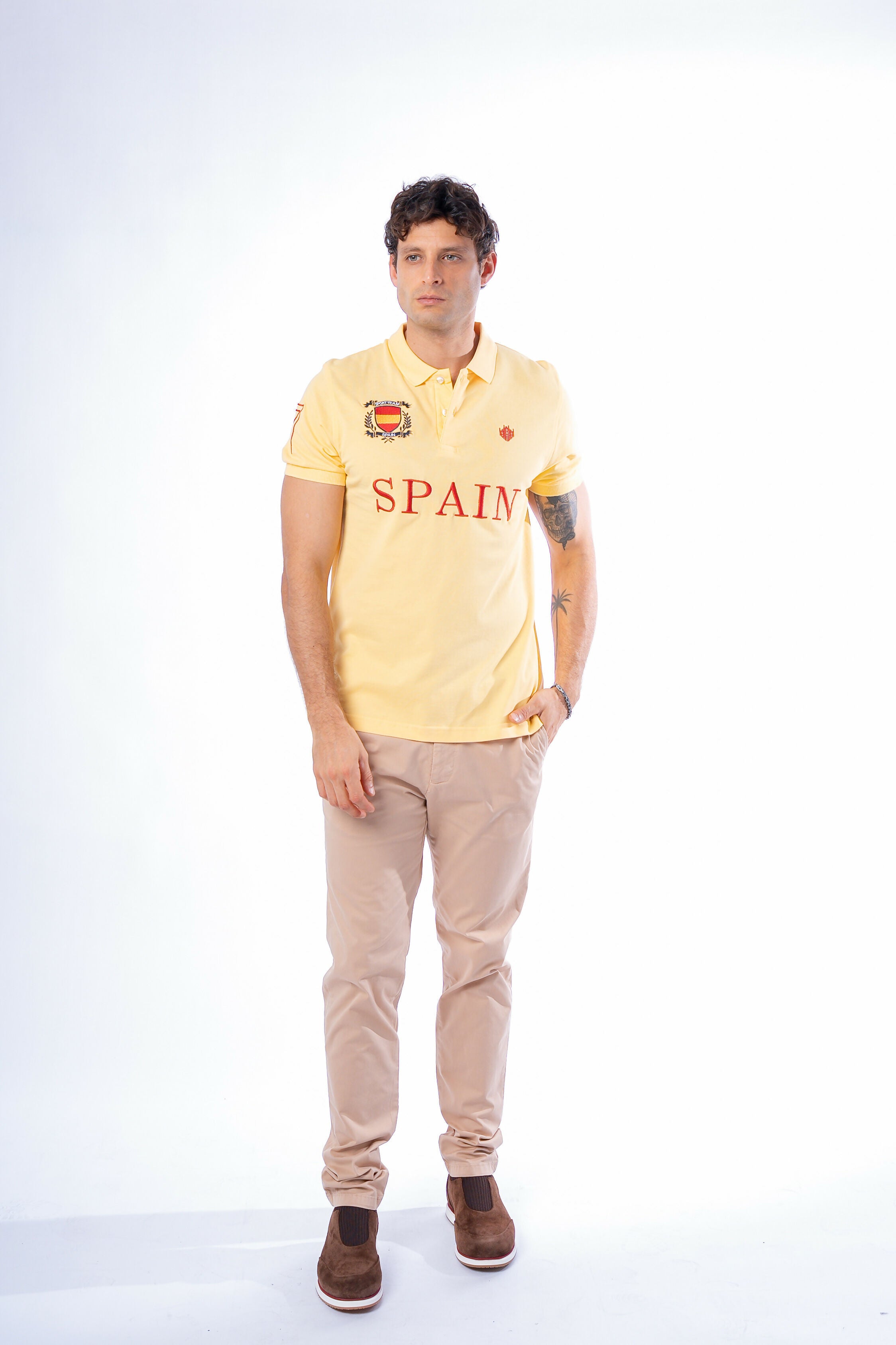 SPAIN POLO YELLOW
