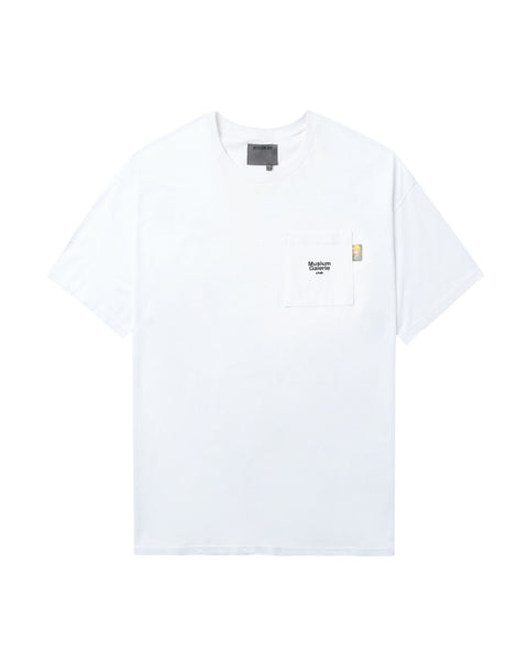 Logo Patch Pocket T-shirt in White