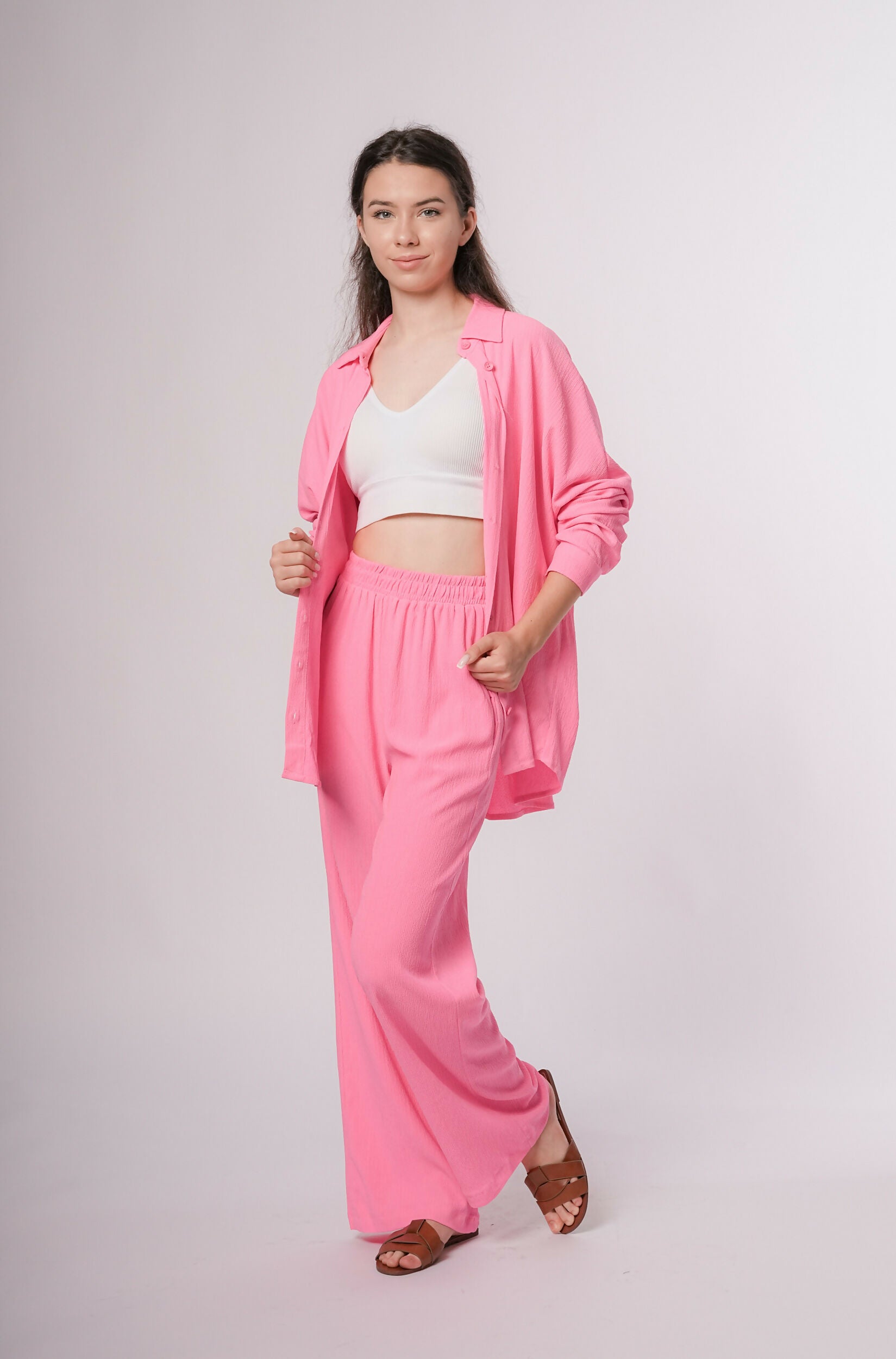 MY PEANUT Dilan Crincle Co-ord