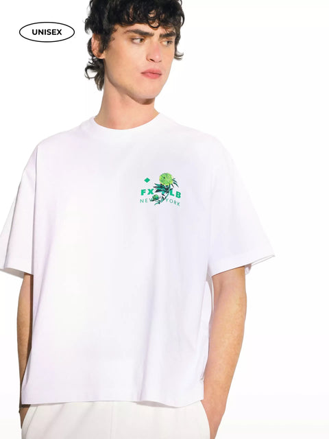 Method Green White T-shirt short version