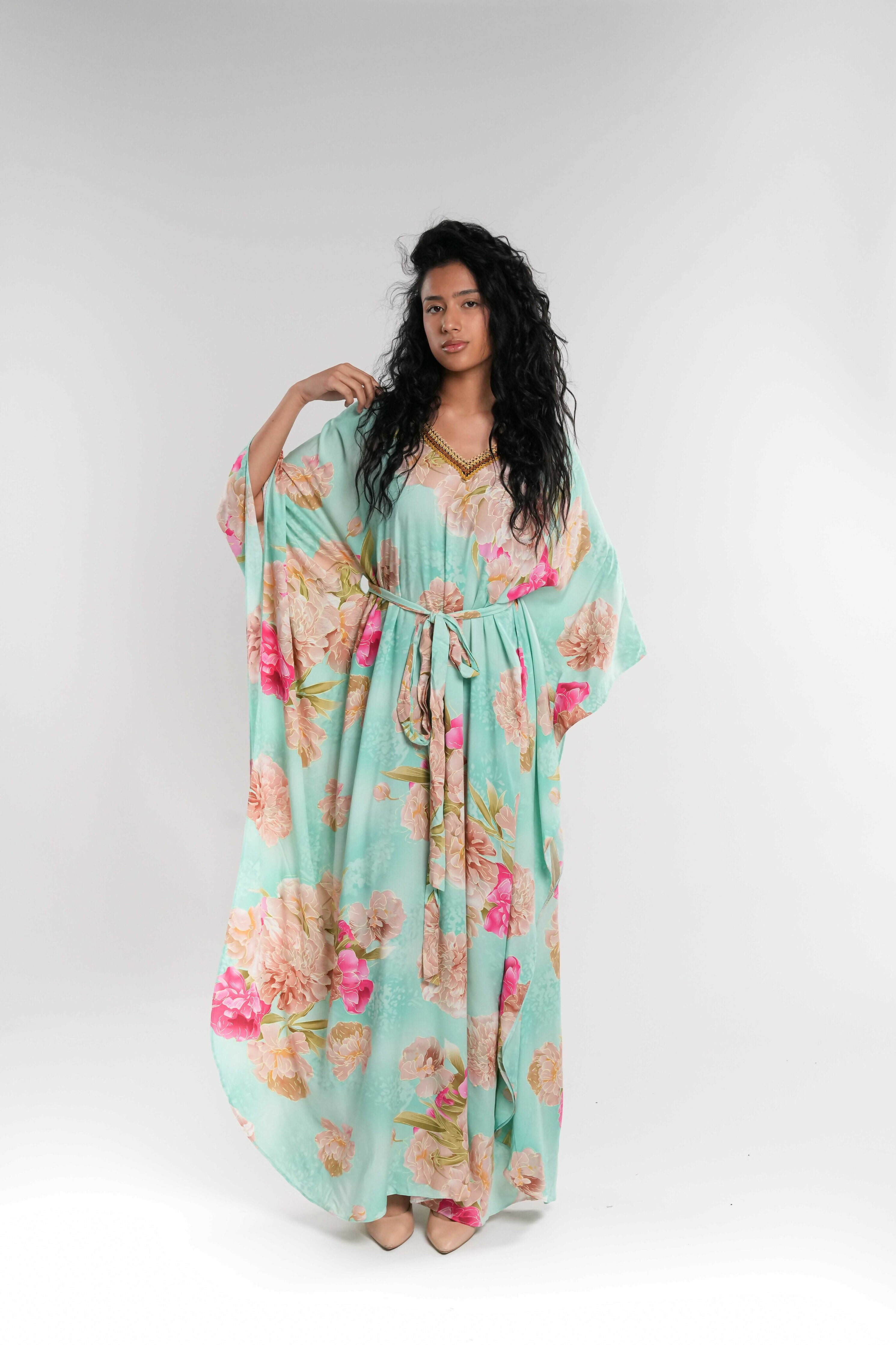 Tiffany Color Kaftan