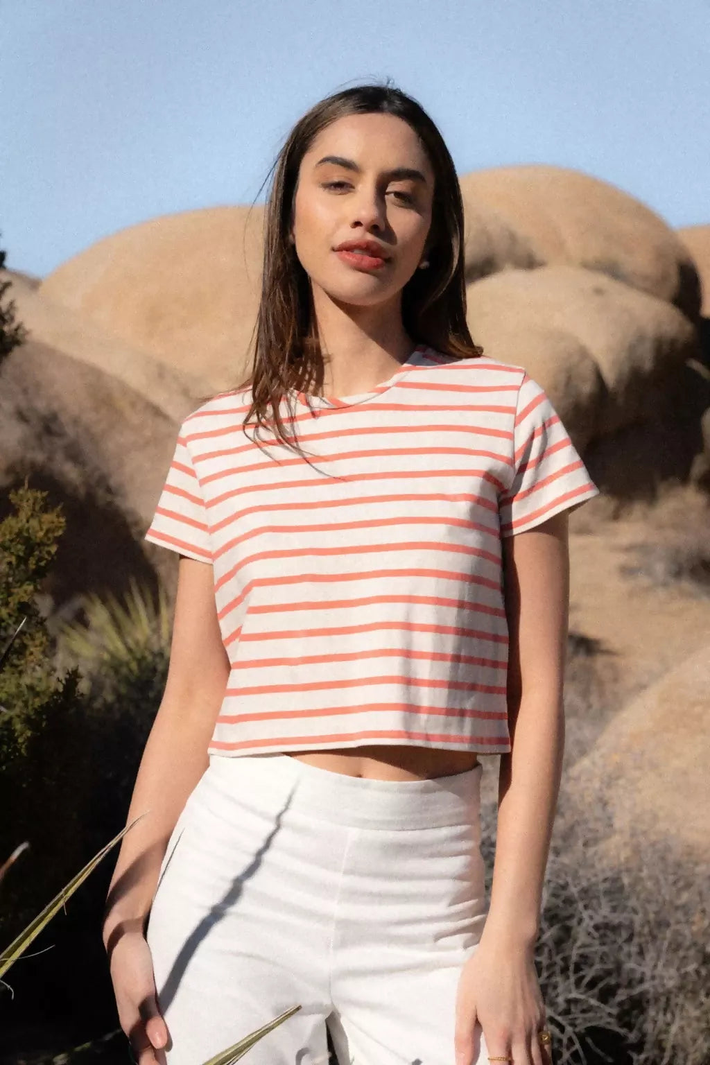 Kor Pink Striped T-shirt