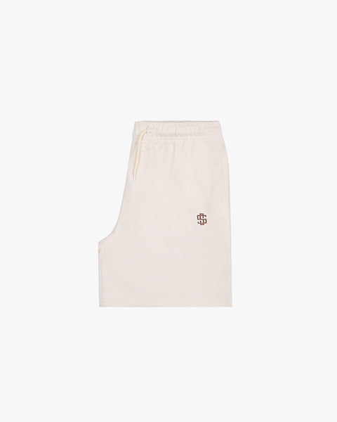 Emblem Shorts (Beige)