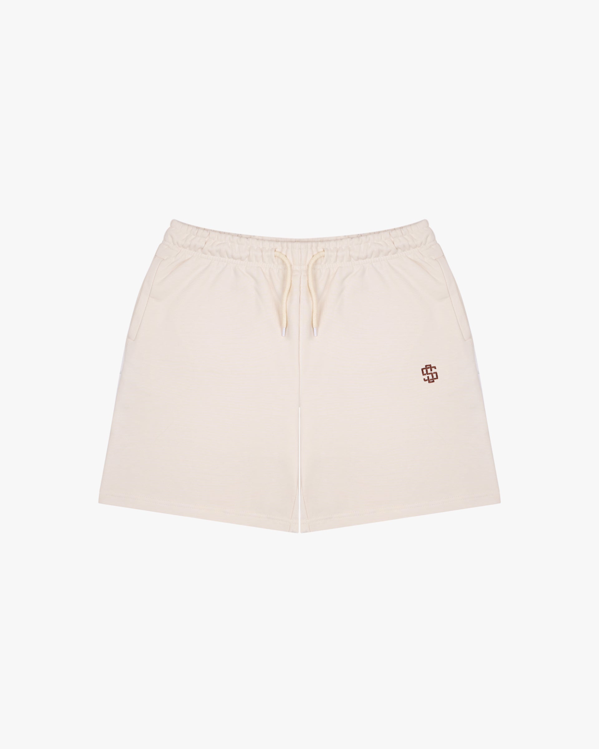 Emblem Shorts (Beige)