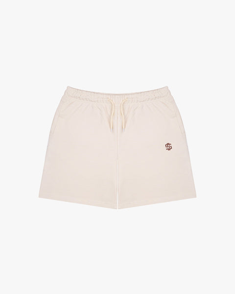 Emblem Shorts (Beige)