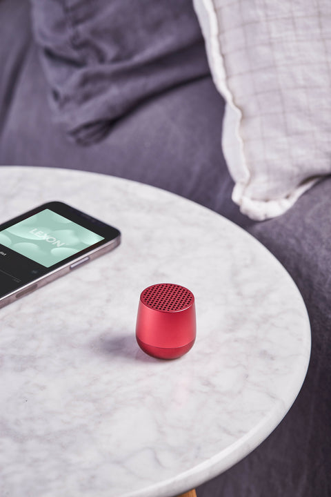 LEXON MINO + - SPEAKER - DARK RED