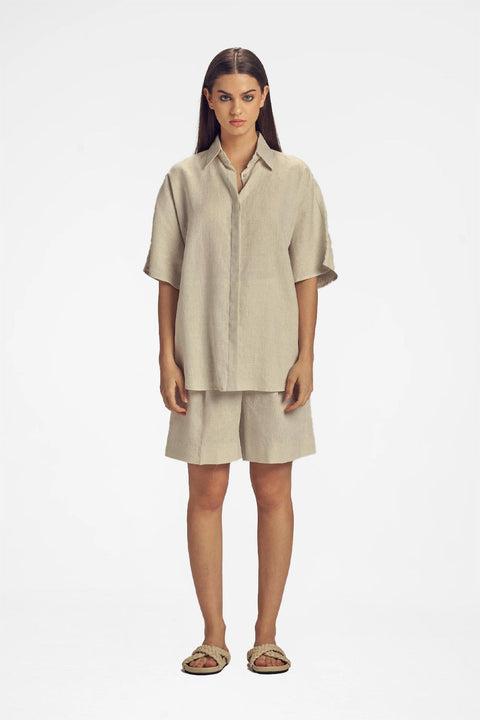 CECILEHOB Shane Bermuda Set Beige