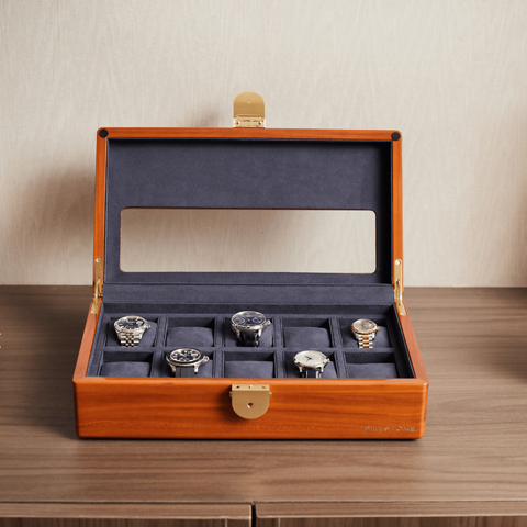 Jarwique 10 Fingerprint Signature Lock – Watch Box / Case