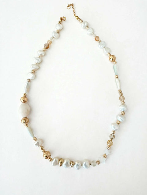 Royal Shell Pearl Necklace