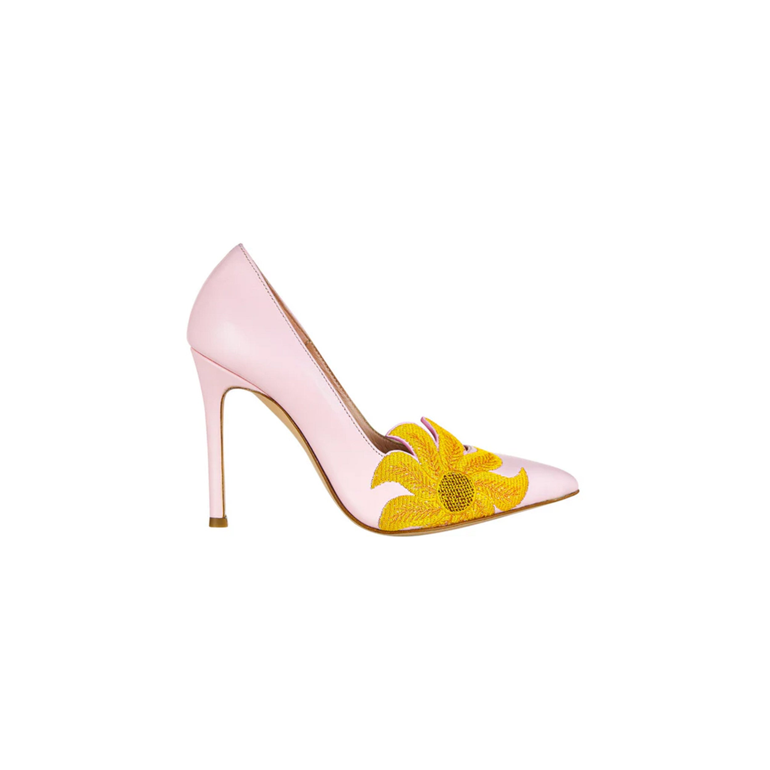 Sunflower in pink high heels LINK