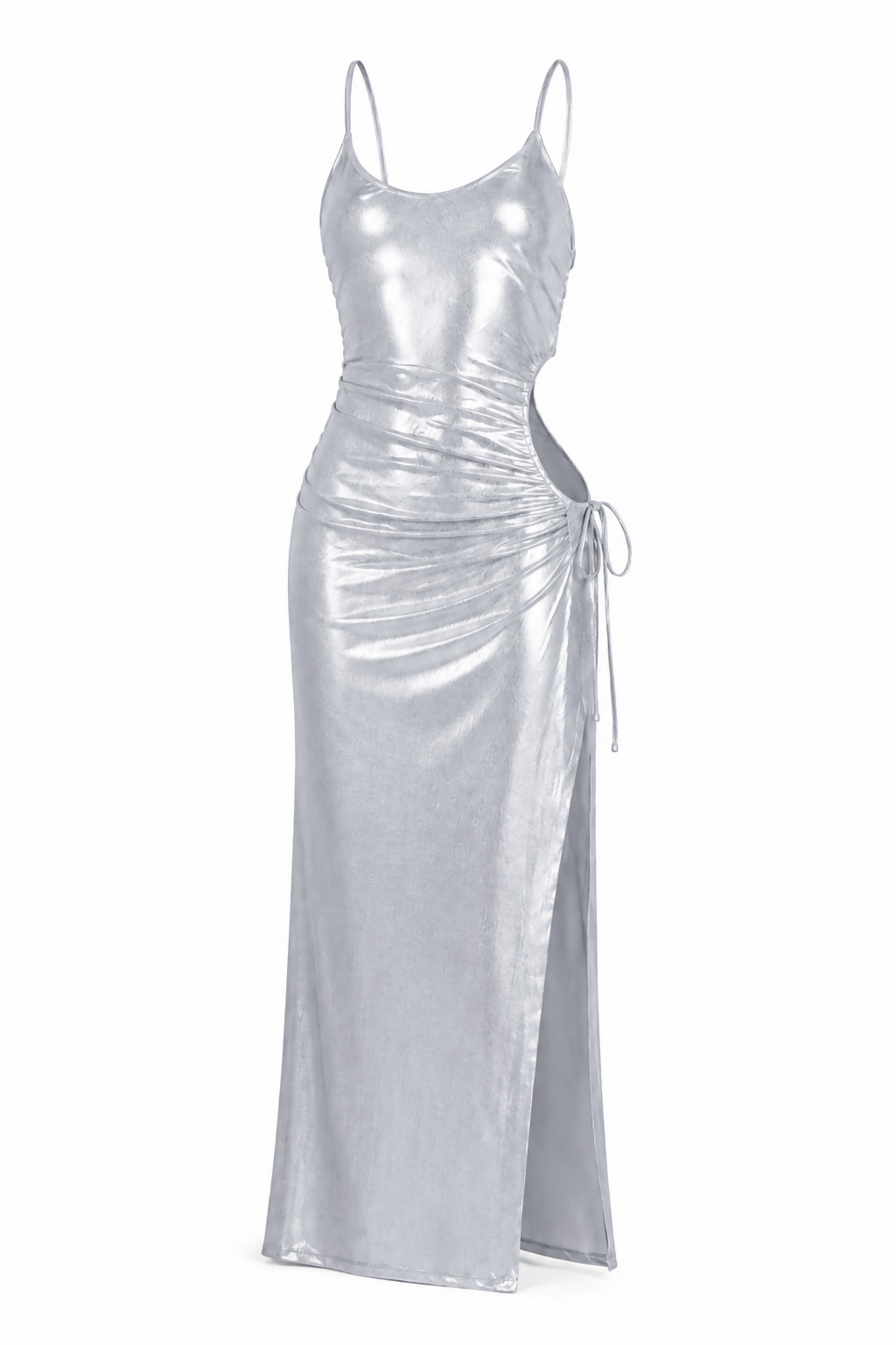 Aria Dress Blue Silver