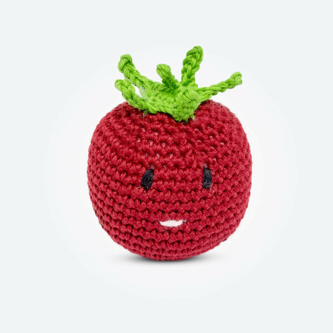 susarts crochet fruit & vegetable '' eggplant, tomato, mushroom''