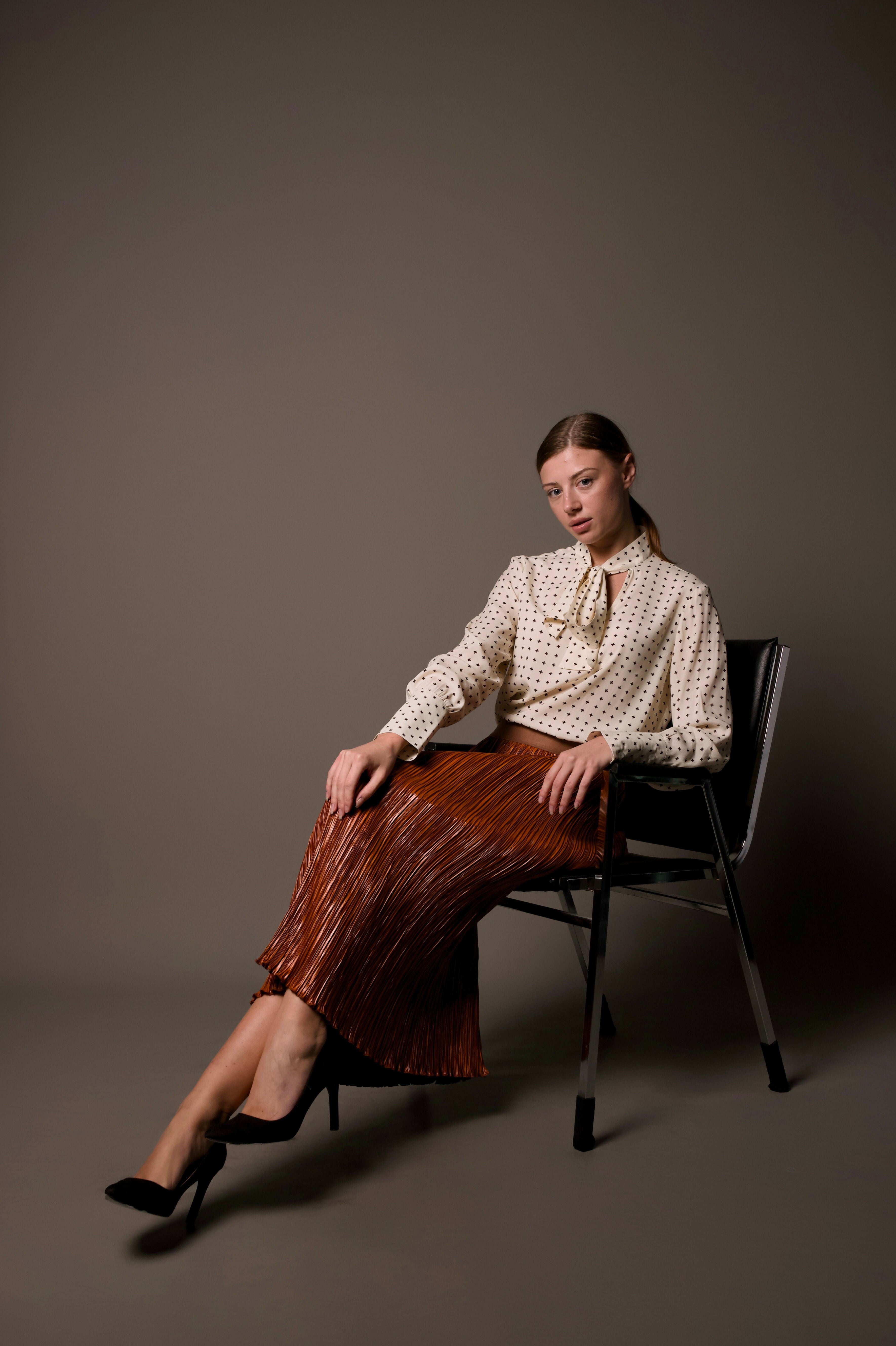 Creamy Blouse