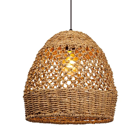 Artibrannan+1+-+Light+Seagrass+Dome+Pendant (1)