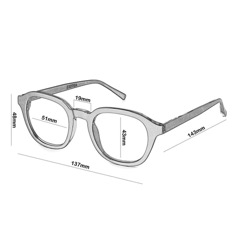 Opus Sunglasses | Black Frames & Grey Lenses