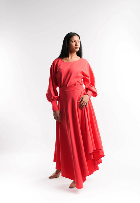 Coral Asymmetric Co Ord Set