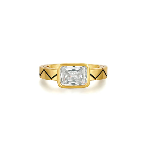 The Camille Ring- Gold- Size 5