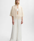 Keyla jacket cream, Nicky trouser white
