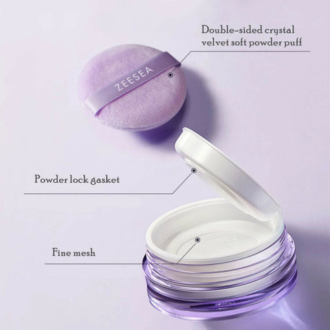 ZEESEA Light and soft loose powder - Purple
