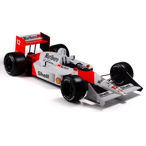 1:2 Half Scale Formula 1 MP4/4 1988 Ayrton Senna Wall Sculpture