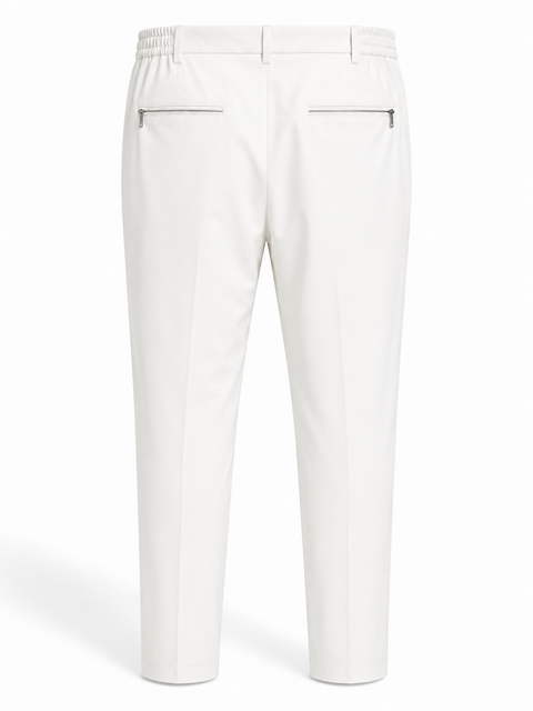 M TROUSERS- OFF WHT