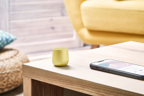 LEXON MINO + - SPEAKER - LIGHT YELLOW